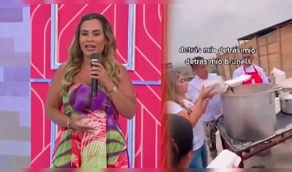 Ethel Pozo afirma que ella también donó víveres para los afectados por las lluvias. Foto: composición LR/América TV/TikTok. Video: América TV Ethel Pozo afirma que ella también donó víveres para los afectados por las lluvias. Foto: composición LR/América TV/TikTok. Video: América TV