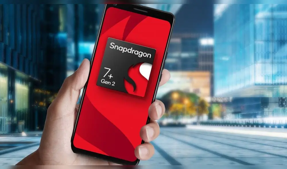 El Snapdragon 7+ Gen 2 promete mejoras sustanciales en el rendimiento. Foto: Qualcomm El Snapdragon 7+ Gen 2 promete mejoras sustanciales en el rendimiento. Foto: Qualcomm