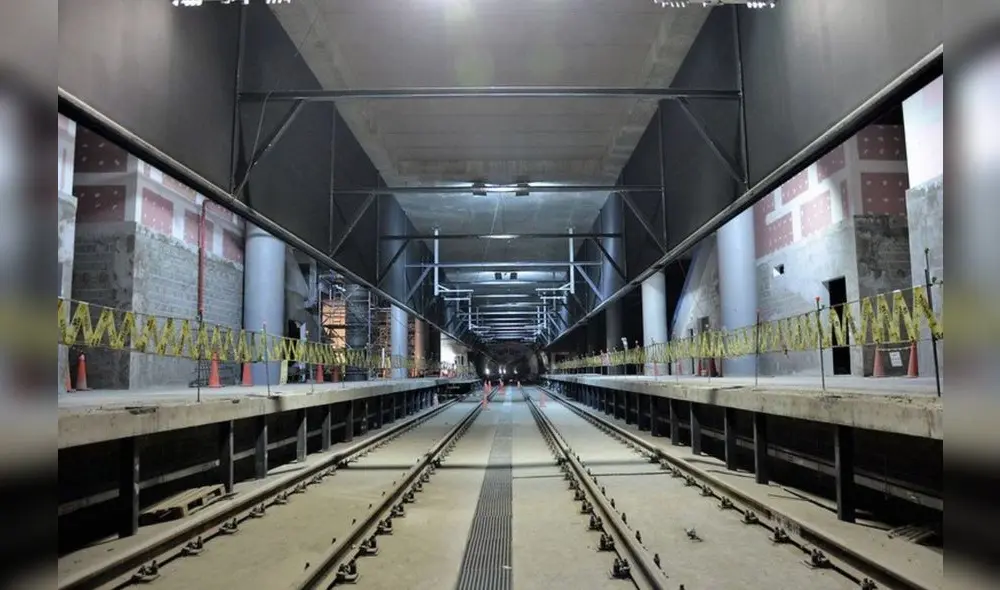 La Linea 2 del Metro de Lima beneficiará a más de 2,5 millones de personas y a más de 660.000 pasajeros al día. Foto: Andina