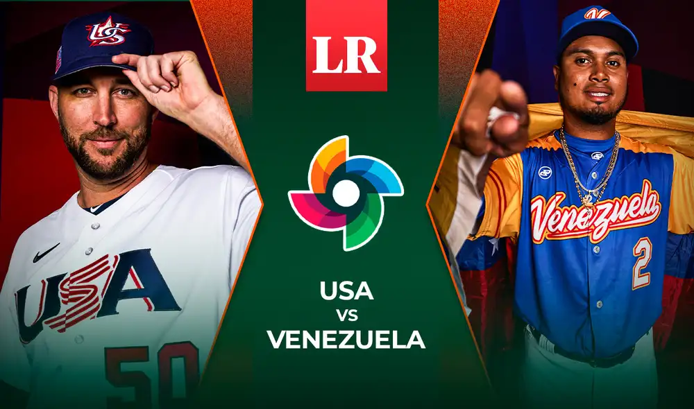 Sigue las incidencias de USA vs. Venezuela EN VIVO por la web de La República. Los estadounidenses buscarán ser campeones por segunda vez. Foto: composición LR/ AFP
