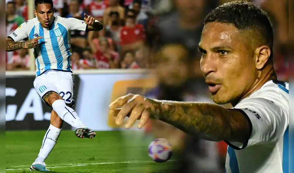 Paolo Guerrero afronta su primera experiencia en el fútbol argentino. Foto: composición LR/Twitter/Racingmaniacos/ESPN Paolo Guerrero afronta su primera experiencia en el fútbol argentino. Foto: composición LR/Twitter/Racingmaniacos/ESPN
