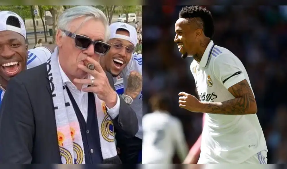 Carlo Ancelotti consideró a Miltao como "uno de los mejores centrales del mundo". Foto: captura de Real Madrid/EFE | Video: Real Madrid