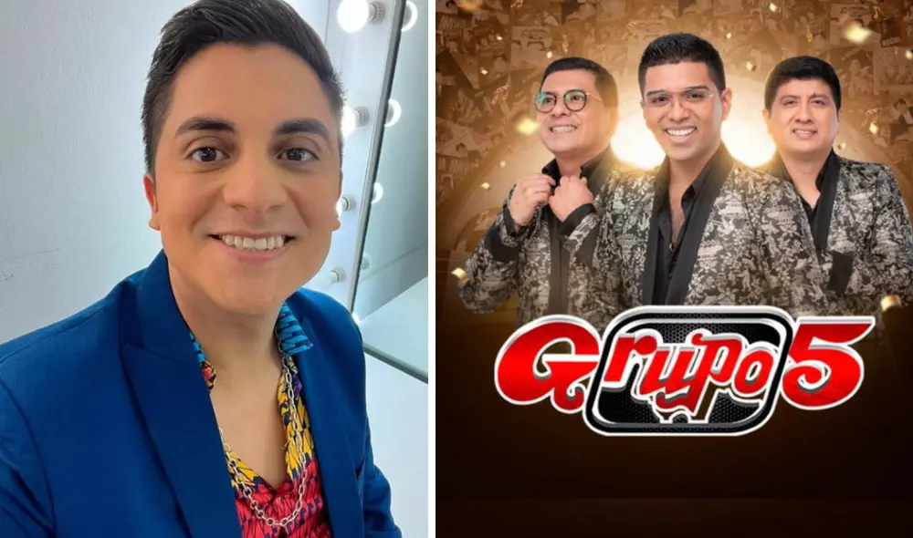 Grupo 5 mostró su apoyo a Luis Manuel de "La voz Perú". Foto: Instagram de Luis Manuel