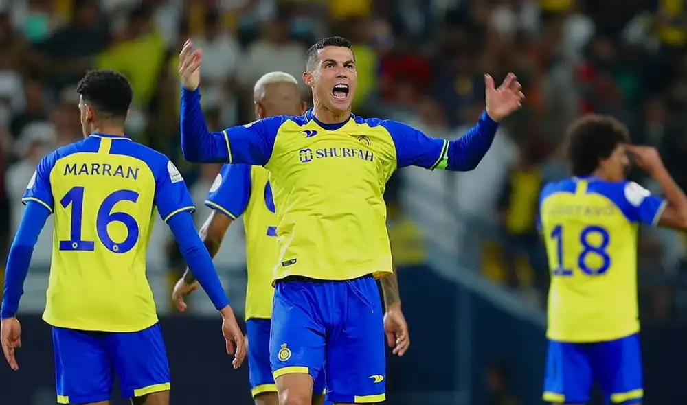 Cristiano Ronaldo llegó a los nueve goles en la Liga Saudí. Foto: Al Nassr Cristiano Ronaldo llegó a los nueve goles en la Liga Saudí. Foto: Al Nassr