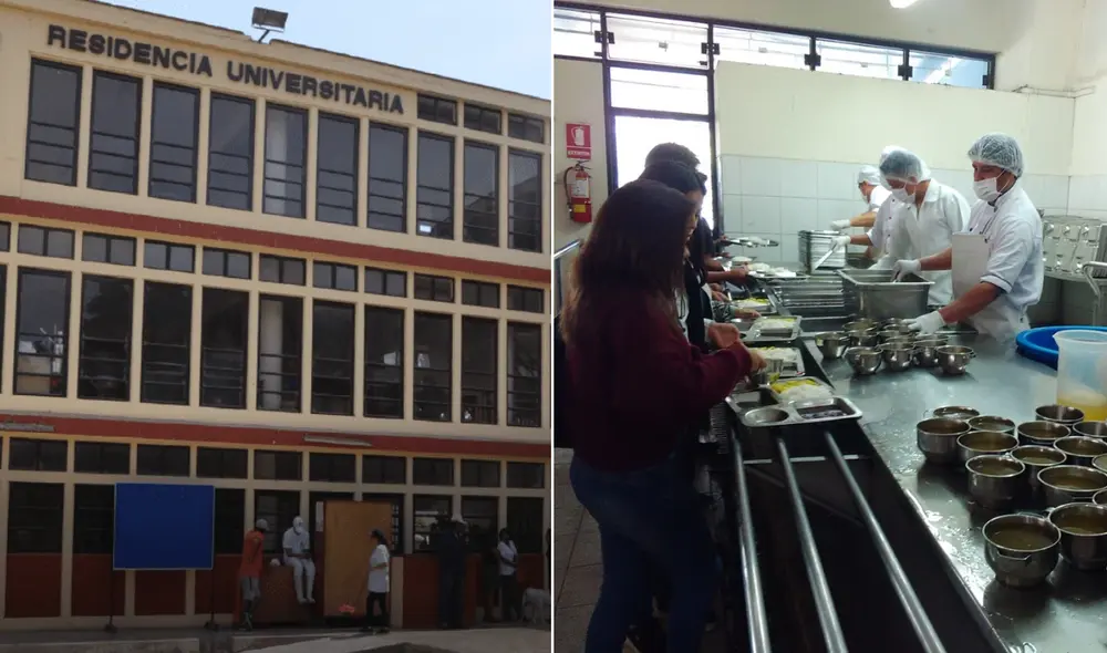 En Lima, solo algunas universidades disponen de una residencia universitaria para sus estudiantes. Foto: composición LR/UNMSM/UNE