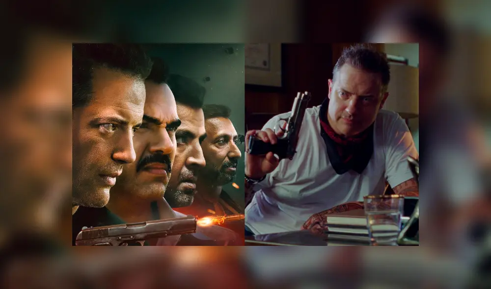 Brendan Fraser como Charlie en "Line of descent". Foto: composición LR