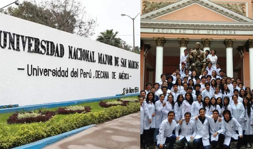 Medicina es una de las carreras de la UNMSM con mayor número de estudiantes. Foto: composición LR/Facebook/UNMSM-Promoción 2017