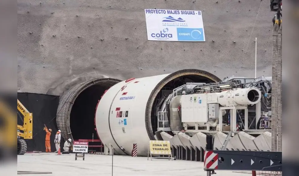 Majes II. Obras podrían seguir paralizadas si se llega a arbitraje internacional entre Cobra y entidad regional de Arequipa. Foto: La República.