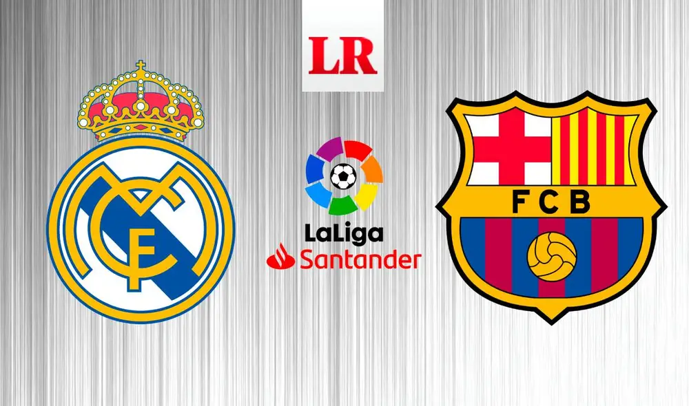 Real Madrid y Barcelona se enfrentan por LaLiga Santander. Foto: composición/La República Real Madrid y Barcelona se enfrentan por LaLiga Santander. Foto: composición/La República