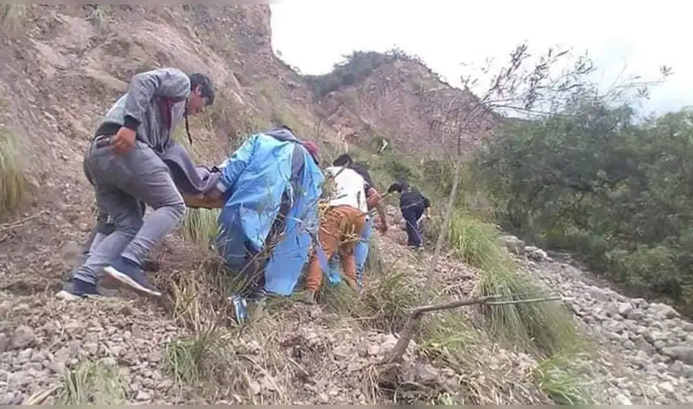 La mujer fue trasladada al nosocomio más cercano. Foto: Red de Salud Sánchez Carrión