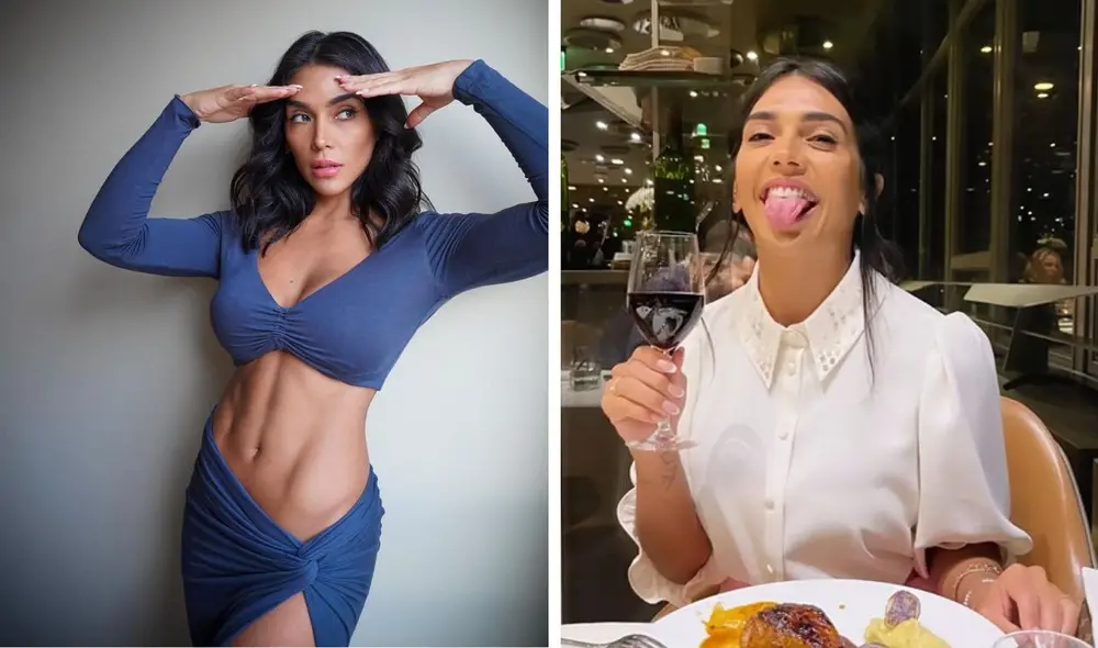 Vania Bludau arremete contra usuario por dejar entrever que no hacía nada. Foto: composición LR/capturas de Instagram Vania Bludau arremete contra usuario por dejar entrever que no hacía nada. Foto: composición LR/capturas de Instagram