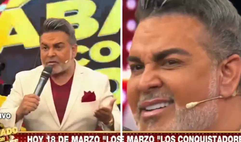 Andrés Hurtado tuvo problemas nuevamente con su producción. Foto: composición LR/capturas de Panamericana TV - Video: Panamericana TV