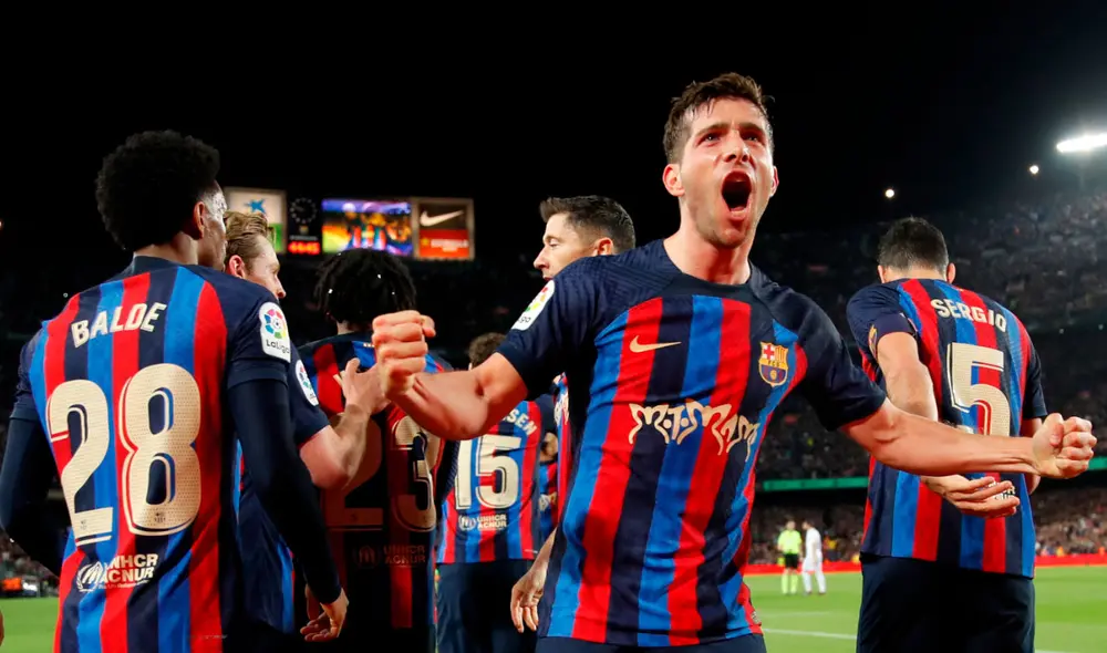 Los azulgranas sacaron una importante victoria ante los merengues en el Camp Nou. Foto: EFE Los azulgranas sacaron una importante victoria ante los merengues en el Camp Nou. Foto: EFE