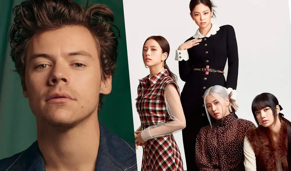 Harry Styles y BLACKPINK: fans indagan sobre la posible amistad entre las celebridades. Foto: composición LR/YG