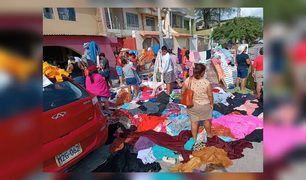 La venta de esta mercadería tuvo gran acogida por los piuranos como una manera de apoyar al comerciante. Foto: Tiendas Don Pepe