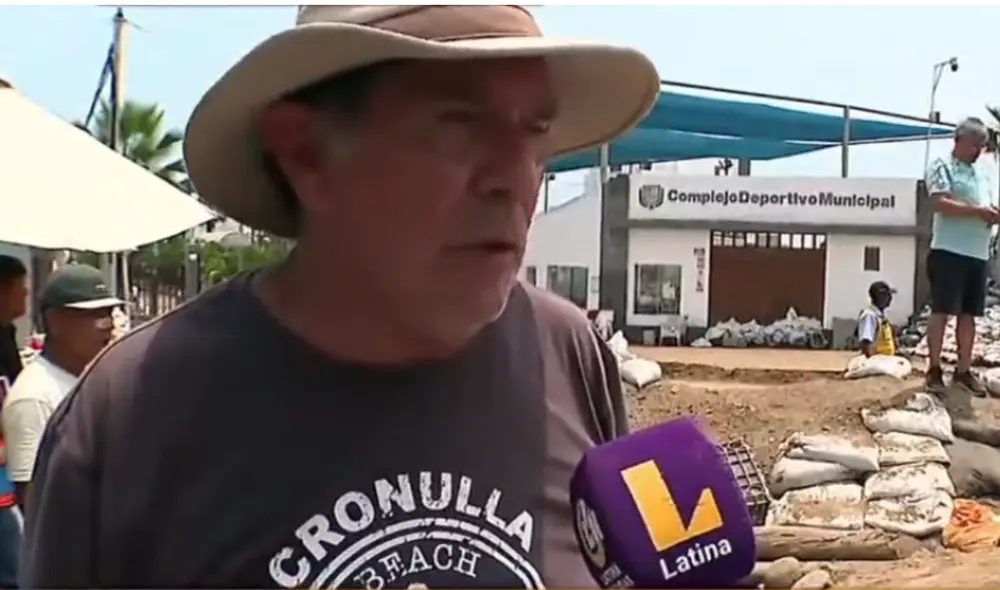 Alcalde de Punta Hermosa tuvo fuertes declaraciones contra sus propios vecinos afectados por las fuertes lluvias. VIDEO: Latina