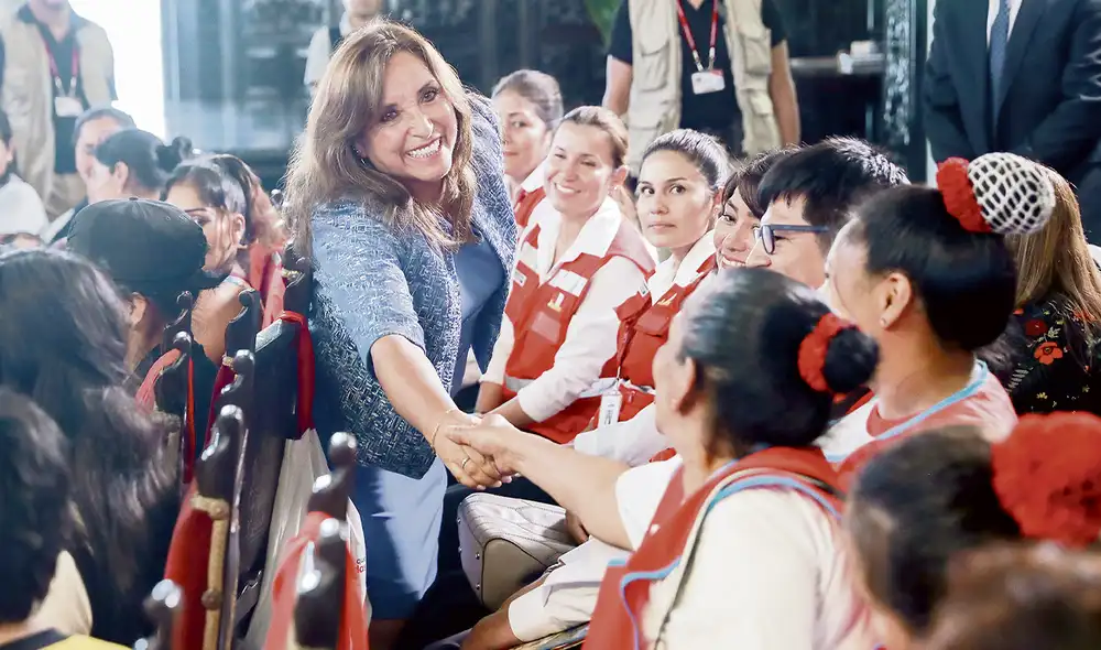 Dina Boluarte es presidenta del Perú desde el 7 de diciembre de 2022. Foto: difusión