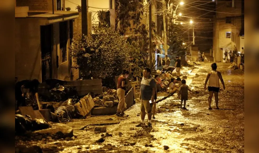 La asociación vecinal Huascarán en Chaclacayo fue una de las zonas más afectadas por los huaicos. Foto: La República