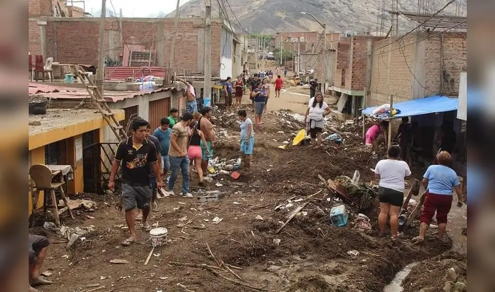 Lluvias y huaicos provocaron inundaciones. Foto: La República Lluvias y huaicos provocaron inundaciones. Foto: La República