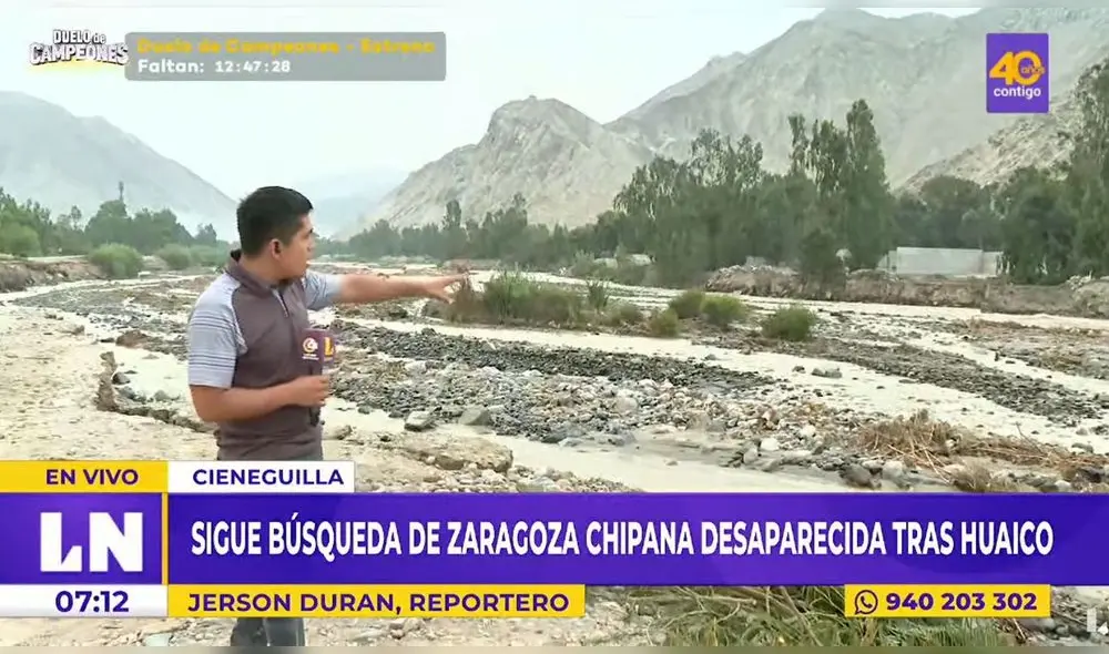 Cieneguilla: reportan cuerpo de varón flotando en el río Lurín. Video: Latina Noticias Cieneguilla: reportan cuerpo de varón flotando en el río Lurín. Video: Latina Noticias
