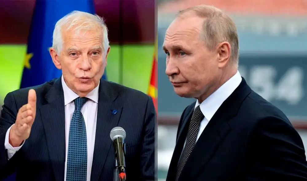 Borrell declaró luego de la orden de arresto de la CPI tras considerar a Putin como responsable de crímenes de guerra en Ucrania. Foto: composición LR / CNN / El Universal Borrell declaró luego de la orden de arresto de la CPI tras considerar a Putin como responsable de crímenes de guerra en Ucrania. Foto: composición LR / CNN / El Universal