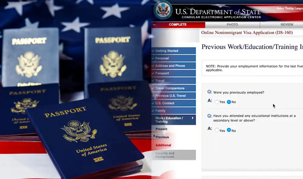 Este documento es el primer paso para viajar y lograr el sueño americano. Foto: composición LR/Pexels/Centro Consular de Aplicaciones Electrónicas