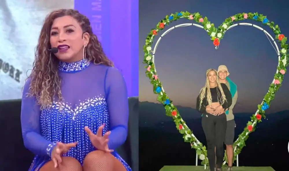 Paula Arias no quiere hablar sobre Eduardo Rabanal. Foto: composición LR/América TV/Instagram