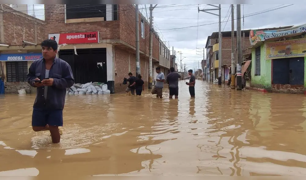 Familias perdieron sus enseres tras fuertes lluvias. Foto: La República