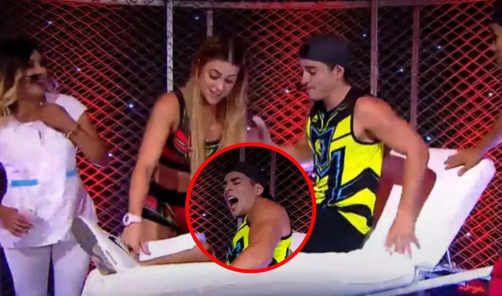 Ducelia Echevarría le depila la pierna a su expareja en vivo y este grita de dolor. Foto: composición LR/capturas de América TV - Video: América TV Ducelia Echevarría le depila la pierna a su expareja en vivo y este grita de dolor. Foto: composición LR/capturas de América TV - Video: América TV