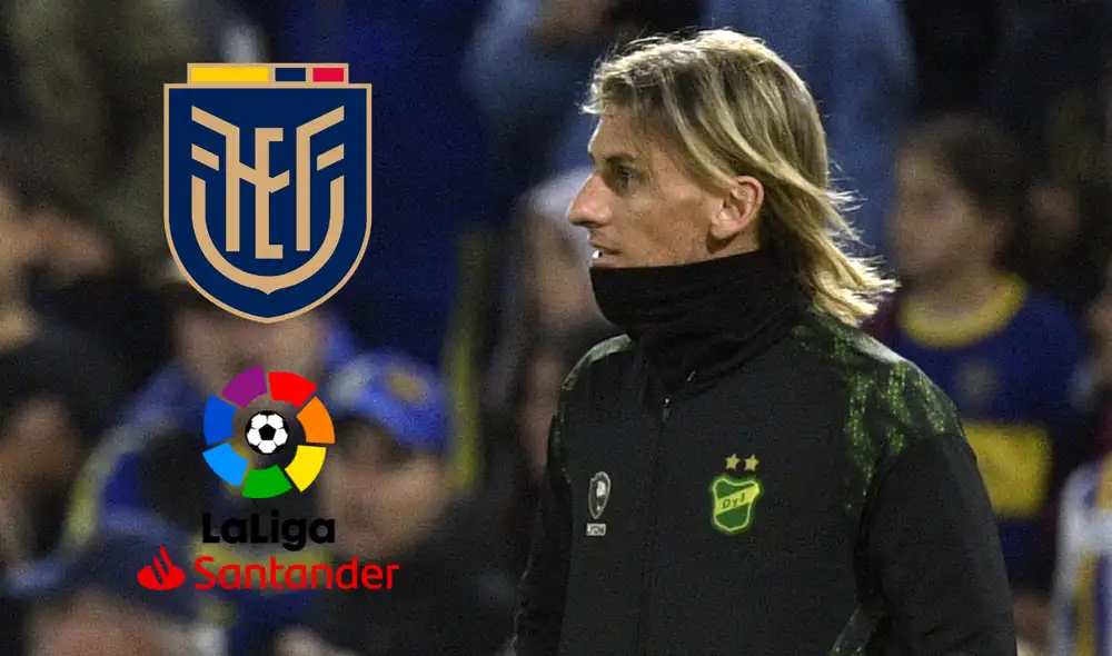 El estratega fue campeón del Recopa Sudamericana con Defensa y Justicia. Foto: composición LR/AFP