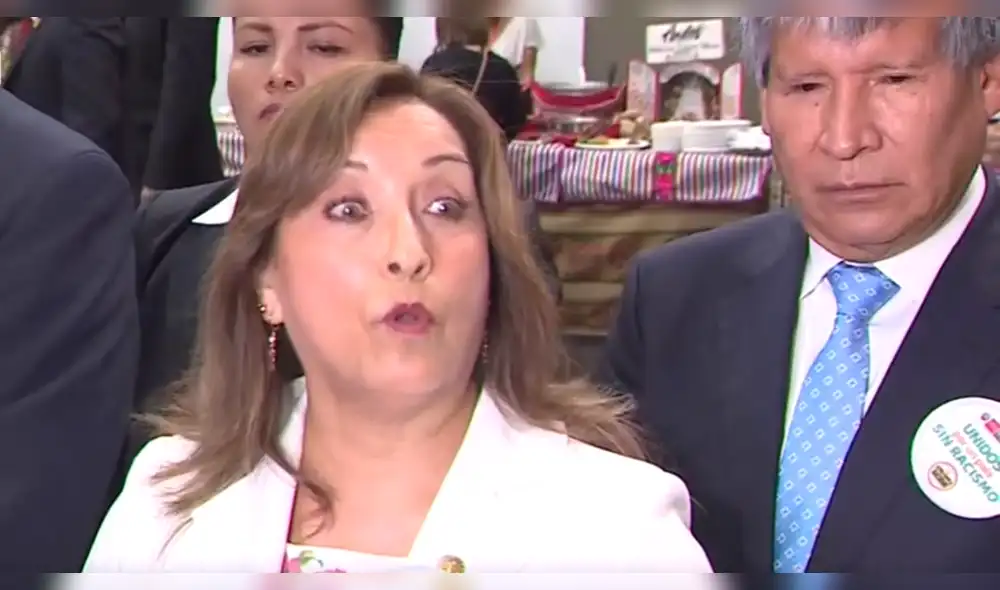 Boluarte negó haber recibido dinero para el club departamental Apurímac en campaña. Foto: captura Canal N Boluarte negó haber recibido dinero para el club departamental Apurímac en campaña. Foto: captura Canal N