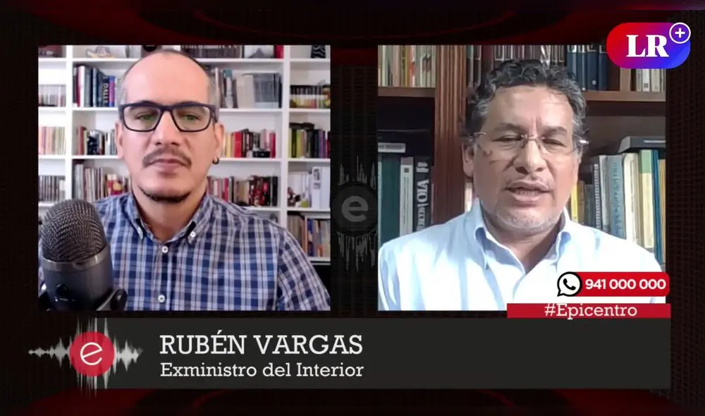 Rubén Vargas habla sobre la influencia de 'el Español' en la Policía. Foto: captura LR+/Video: LR+