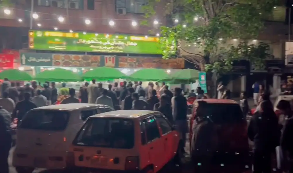 El movimiento telúrico se registró este martes 21 de marzo y se sintió en Pakistán, Afganistán e India. Foto: Twitter @Naya_Pakistan El movimiento telúrico se registró este martes 21 de marzo y se sintió en Pakistán, Afganistán e India. Foto: Twitter @Naya_Pakistan