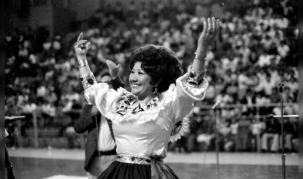 María Alvarado Trujillo, conocida como Pastorita Huaracina.