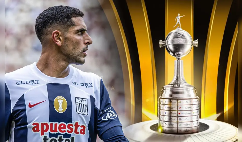 Pablo Sabbag llegó a Alianza Lima procedente de La Equidad de Colombia. Foto: composición LR/Twitter/Pablo Sabbag/Conmebol