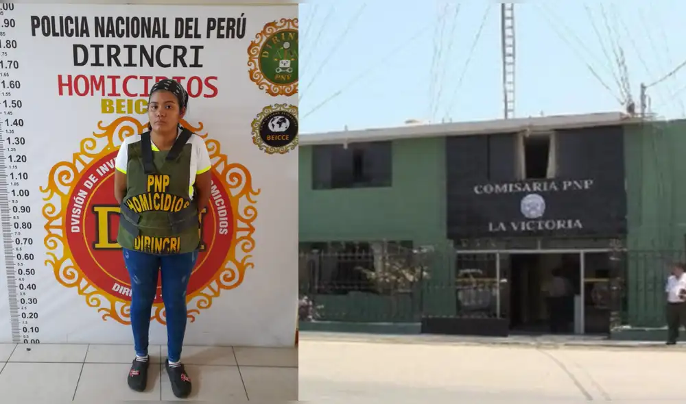 Una mujer de 29 años fue detenida este martes, acusada de acuchillar y dejar al borde de la muerte a su conviviente. Foto: PNP