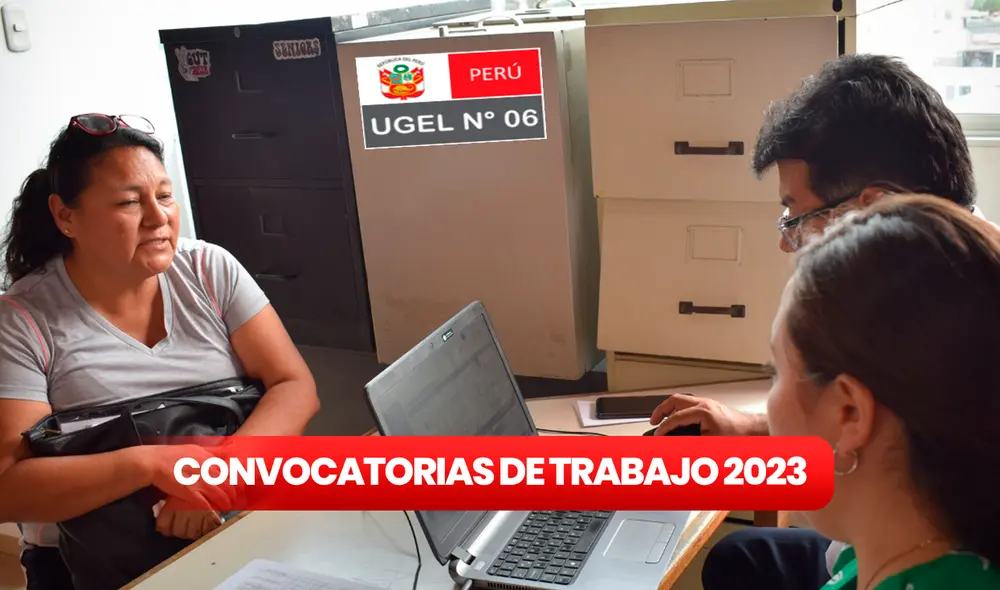 UGEL 06 convocatoria: entérate cómo postular a estas oportunidades laborales. Foto: composición LR/UGEL 06 UGEL 06 convocatoria: entérate cómo postular a estas oportunidades laborales. Foto: composición LR/UGEL 06