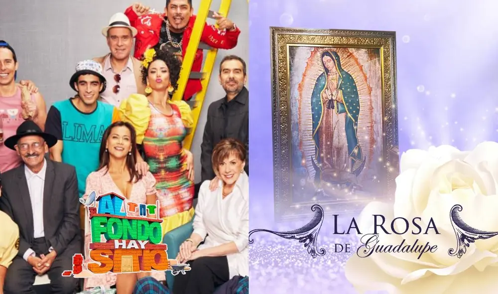 "Al fondo hay sitio" y "La rosa de Guadalupe" llevan cerca de 15 años al aire y se mantienen como lo más visto de Perú y México hasta la fecha. Foto: composición LR/América TV/Las Estrellas