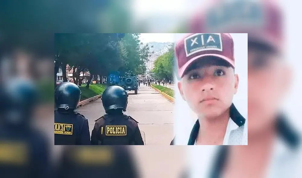 Joven fue reprimido en protestas. Foto: Composición LR/Jazmin Ceras