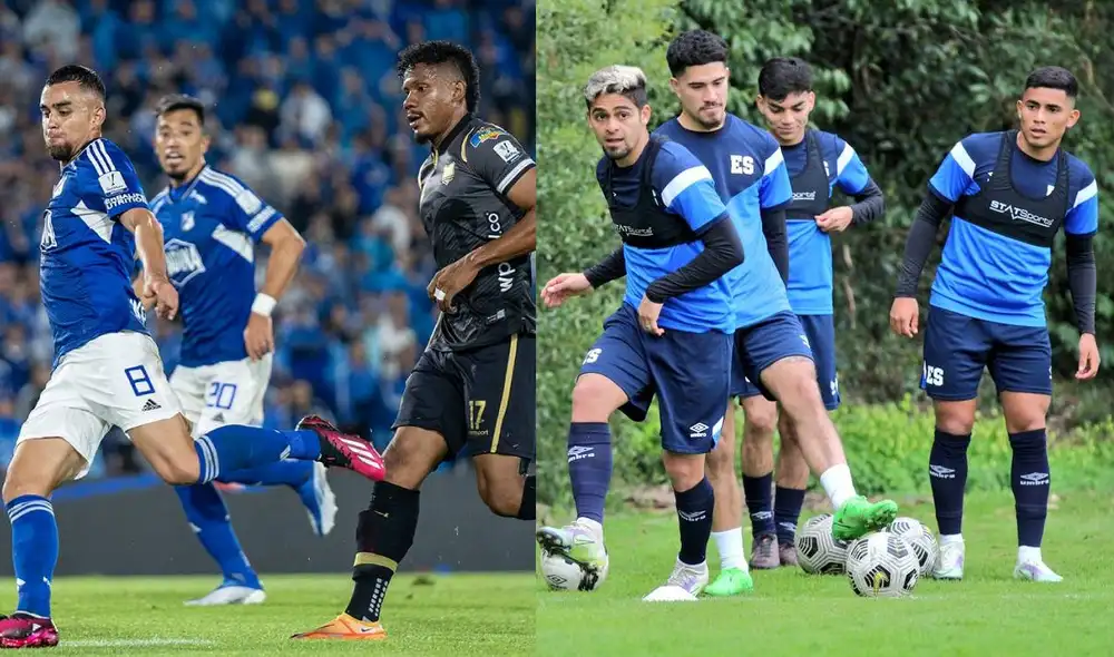 Hoy miércoles 22 de marzo, habrá partidos del fútbol colombiano y amistosos internacionales. Foto: composición/Millonarios/La Selecta