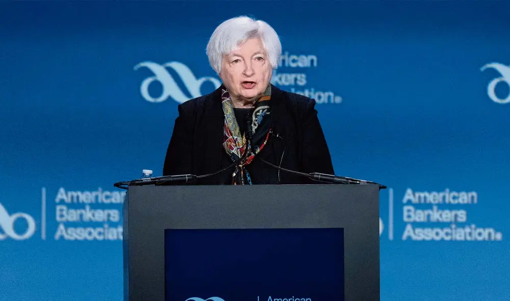 Estabilidad. Medidas tomadas por el Gobierno han controlado los riegos, según Yellen. Foto: AFP