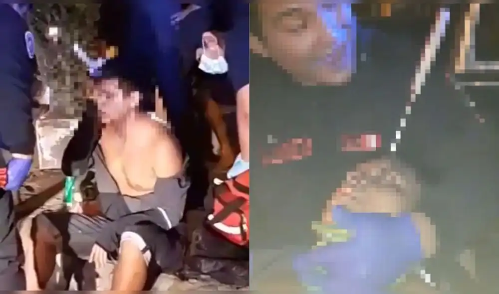 Joven es acuchillado en la frente por resistirse a robo en SJL. Video: La República Joven es acuchillado en la frente por resistirse a robo en SJL. Video: La República