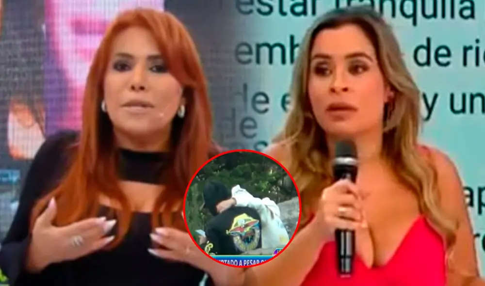Ethel Pozo dice que no vio ampay de Paolo Hurtado y Jossmery Toledo. Foto: captura/América TV/ATV