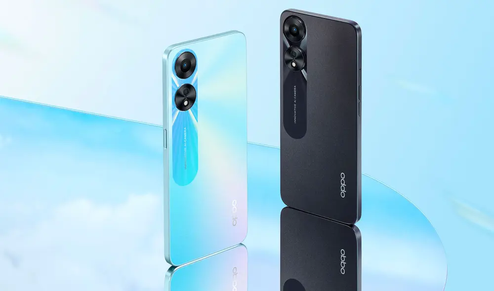 El teléfono está disponible en dos colores. Foto: Oppo El teléfono está disponible en dos colores. Foto: Oppo