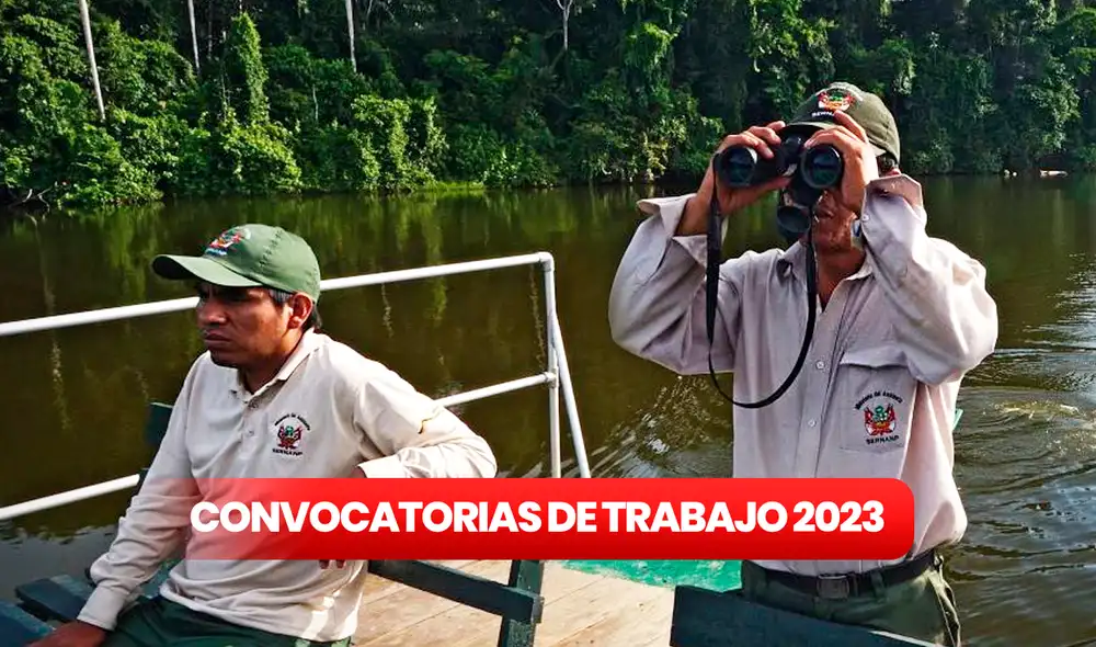 Revisa los puestos que ofrece el Sernanp en 16 regiones del Perú. Foto: composición LR/Sernanp/Andina