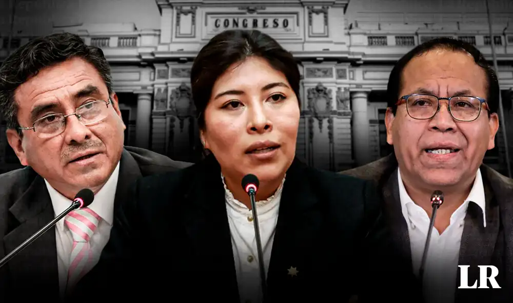 Betssy Chávez, Willy Huerta y Roberto Sánchez son acusados de ser coautores del golpe de Estado de Pedro Castillo. Foto: Congreso/PCM/composición de Jazmín Ceras LR/Video: LR+ Betssy Chávez, Willy Huerta y Roberto Sánchez son acusados de ser coautores del golpe de Estado de Pedro Castillo. Foto: Congreso/PCM/composición de Jazmín Ceras LR/Video: LR+