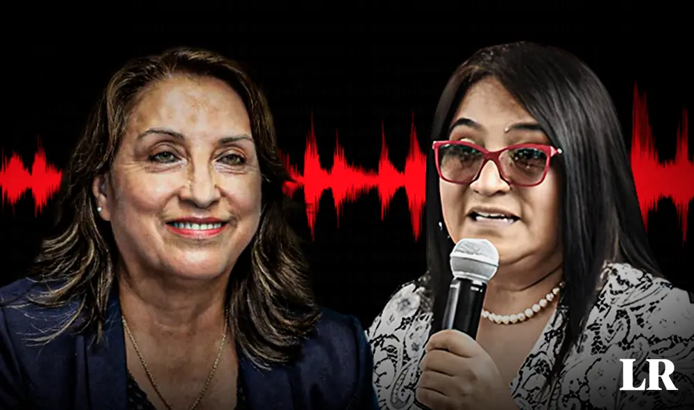 Boluarte le pide a la secretaria con la que, según ella, no había trabajado nunca, que coordine pasajes y boletos de hotel. Foto: composición de Alvaro Lozano/La República