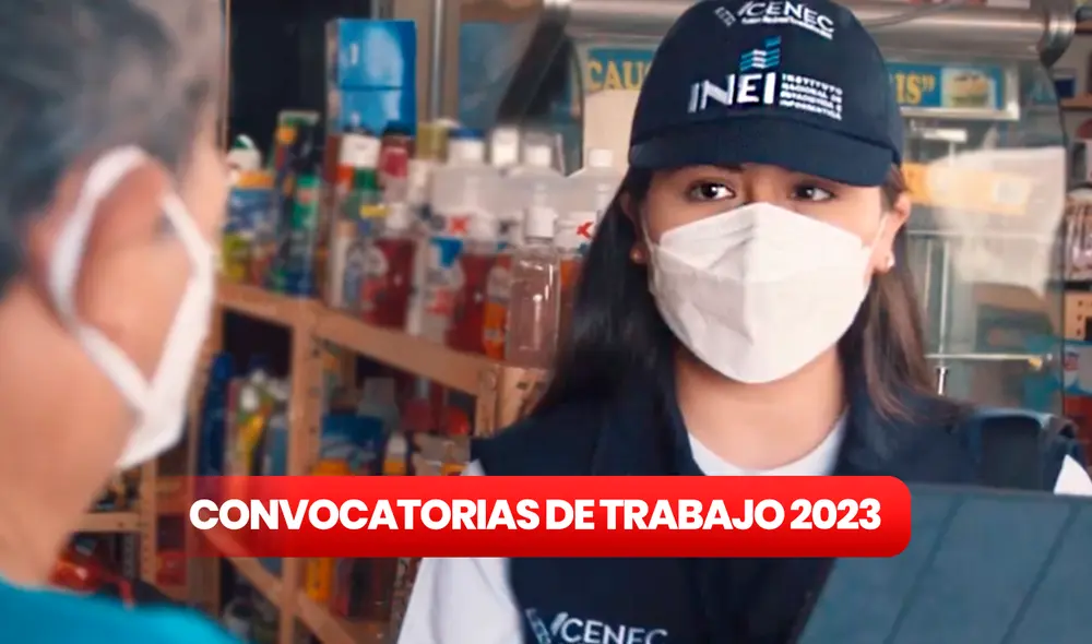 INEI, convocatoria 2023: entérate cómo postular AQUÍ. Foto: composición LR/INEI INEI, convocatoria 2023: entérate cómo postular AQUÍ. Foto: composición LR/INEI