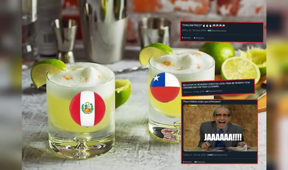 Pisco chileno le ganó al peruano según ranking de Taste Atlas y armó bronca | Foto: Composición La República Pisco chileno le ganó al peruano según ranking de Taste Atlas y armó bronca | Foto: Composición La República