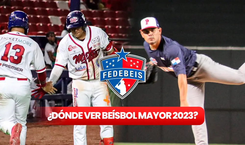 El torneo de Béisbol Mayor cuenta con 12 equipos participantes. Foto: composición RL/PanamáMetro/Fedebeis